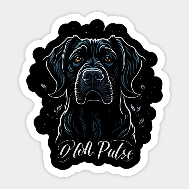 Pet DOG Sticker by Illustro Art